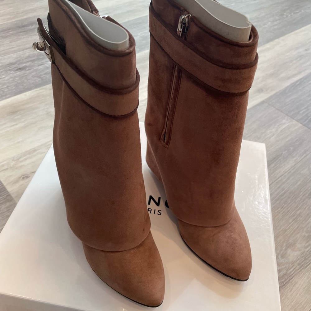 Givenchy Shark Lock Ankle Boots